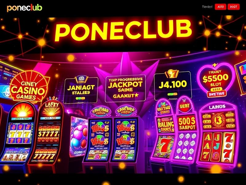 Welcome to Poneclub, your trusted source for online gambling games. Explore casino, poker, slots, and sports betting at poneclub.com. Get expert guides, promotions, and bonuses for top players.